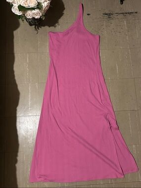 aerie | Dresses | Aerie Tie Dye Stripe Tiered Maxi Dress Green White 22592  | Poshmark